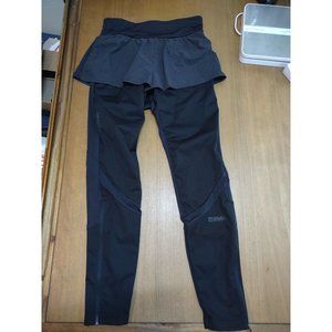 Craft Women's Tights With Mesh Shorts overlayer.  women's size small